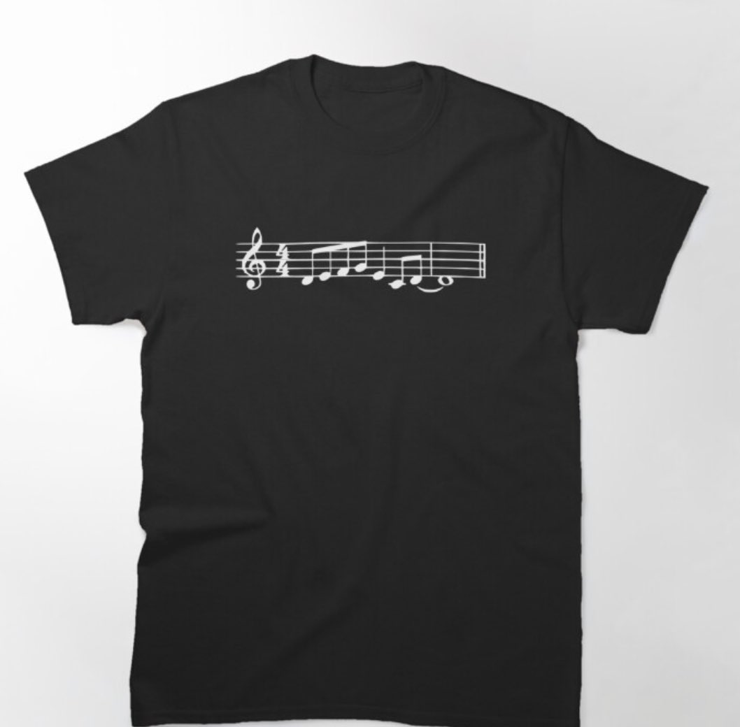 TrafalgarYo_'s tweet photo. @its_adamneely @incipitsify @MusicOfLee What about dark mode sheet music on a shirt ?? 😉😉 https://t.co/r3tQraMkXJ