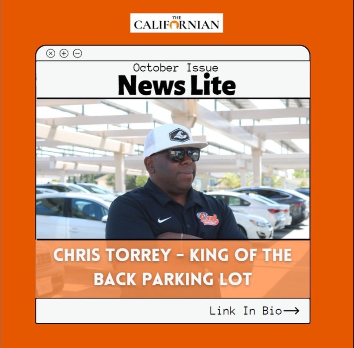The Californian (@_thecalifornian) on Twitter photo The first issue of The Californian was distributed today. Here’s a taste of some of our top stories. To check out the entire paper online, click the link in our bio. <a href="/_CAL_Athletics/">Cal High Grizzly Athletics</a> <a href="/calhighinfo/">California H.S.</a> <a href="/CalHighFootball/">Grizzly Football</a> <a href="/CHSLibrary6/">CHS Library</a> The first issue of The Californian was distributed today. Here’s a taste of some of our top stories. To check out the entire paper online, click the link in our bio. <a href="/_CAL_Athletics/">Cal High Grizzly Athletics</a> <a href="/calhighinfo/">California H.S.</a> <a href="/CalHighFootball/">Grizzly Football</a> <a href="/CHSLibrary6/">CHS Library</a>