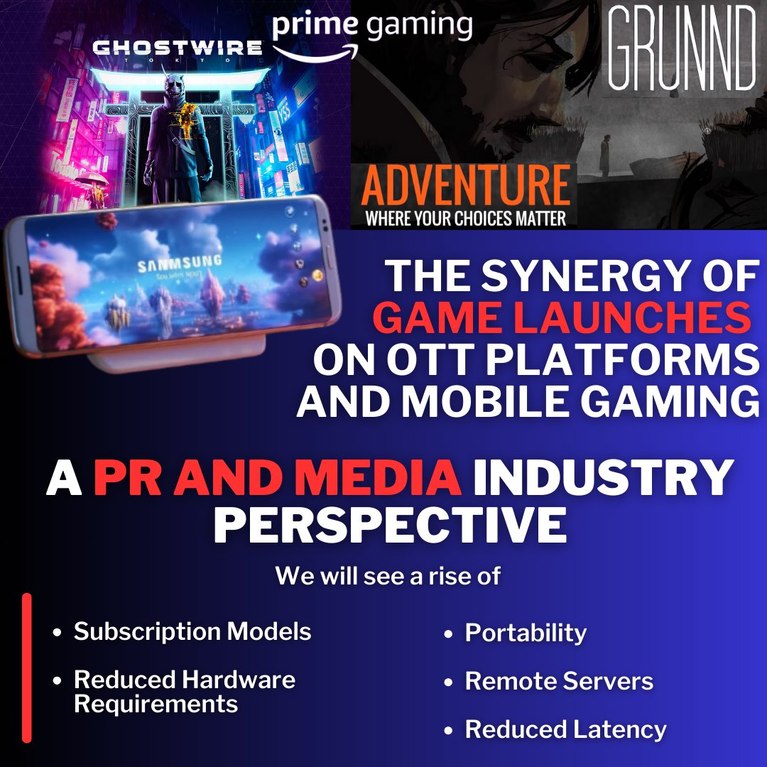 4wdGaming's tweet photo. Our perspective - This development underscores a significant transformation within the #gaming and digital entertainment landscape. 
The parallels between #cloudgaming and #OTTgaming signify a larger trend toward the convergence of various forms of digital #entertainment. https://t.co/T8ywg6rrPd
