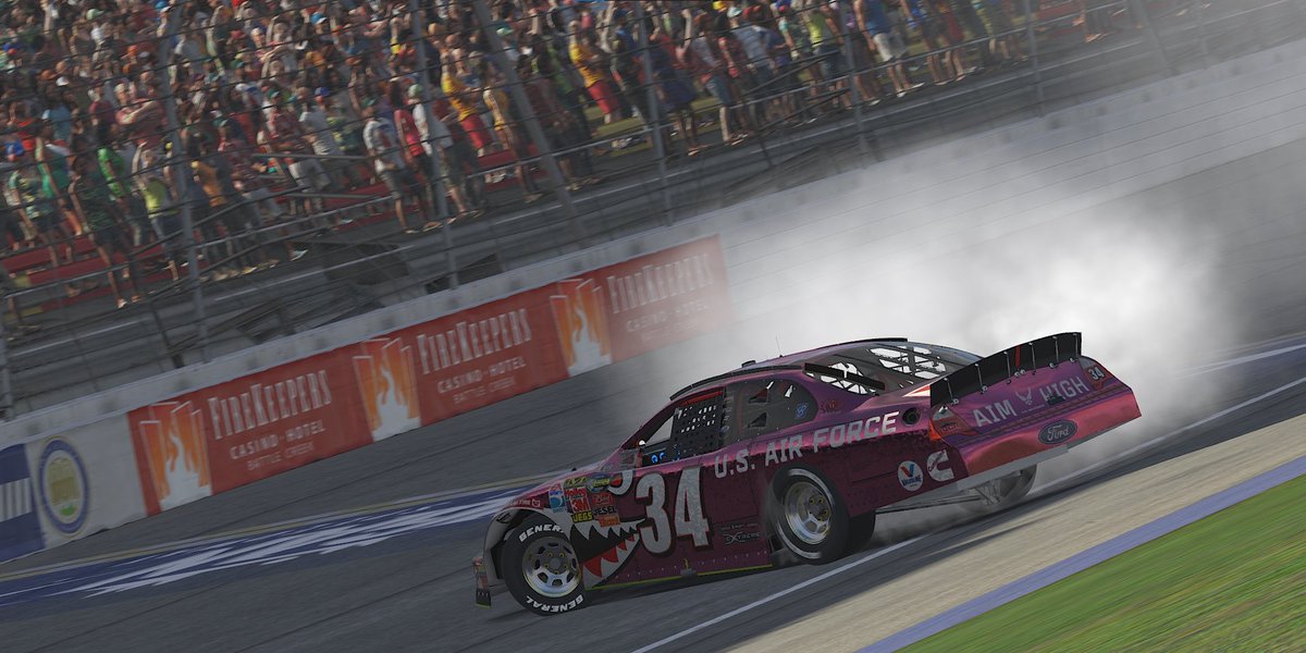 QCR is on a roll with <a href="/ChadWinstead34/">Chad Winstead</a> going 14th to 1st in 2 laps to win tonight in <a href="/HLRL_iRacing/">High Line Racing League</a> at Michigan. 

Not only that but <a href="/AdamBosse2/">Im_Bosse</a>,<a href="/JHalmGolf/">Jacob Halm</a>, and <a href="/lucasbulldogs7/">Lucas Lodato</a> all finished in the Top 10.