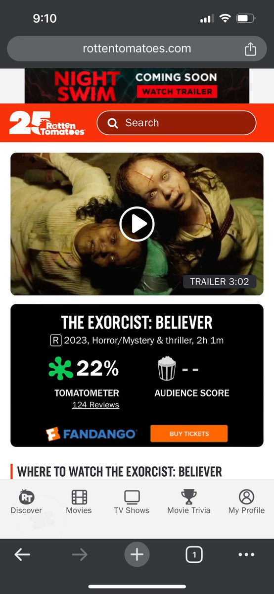 Heard some bad things about #TheExorcistBeliever prior to release and then the Rotten Tomatoes reviews started coming out. Common themes of those reviews: it adds nothing, everything has been seen before, and it's not scary. Can someone who’s seen it please confirm?