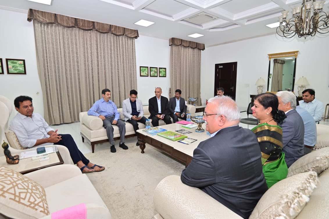 Delighted to welcome <a href="/Kaynestech/">Kaynes Technology</a> for setting up of OSAT &amp; Compound Semiconductor manufacturing facility in Telangana, with an investment of 2800 Cr generating 2000 jobs.  😊

Proud moment for Telangana as we now join the league of coveted global destinations that host