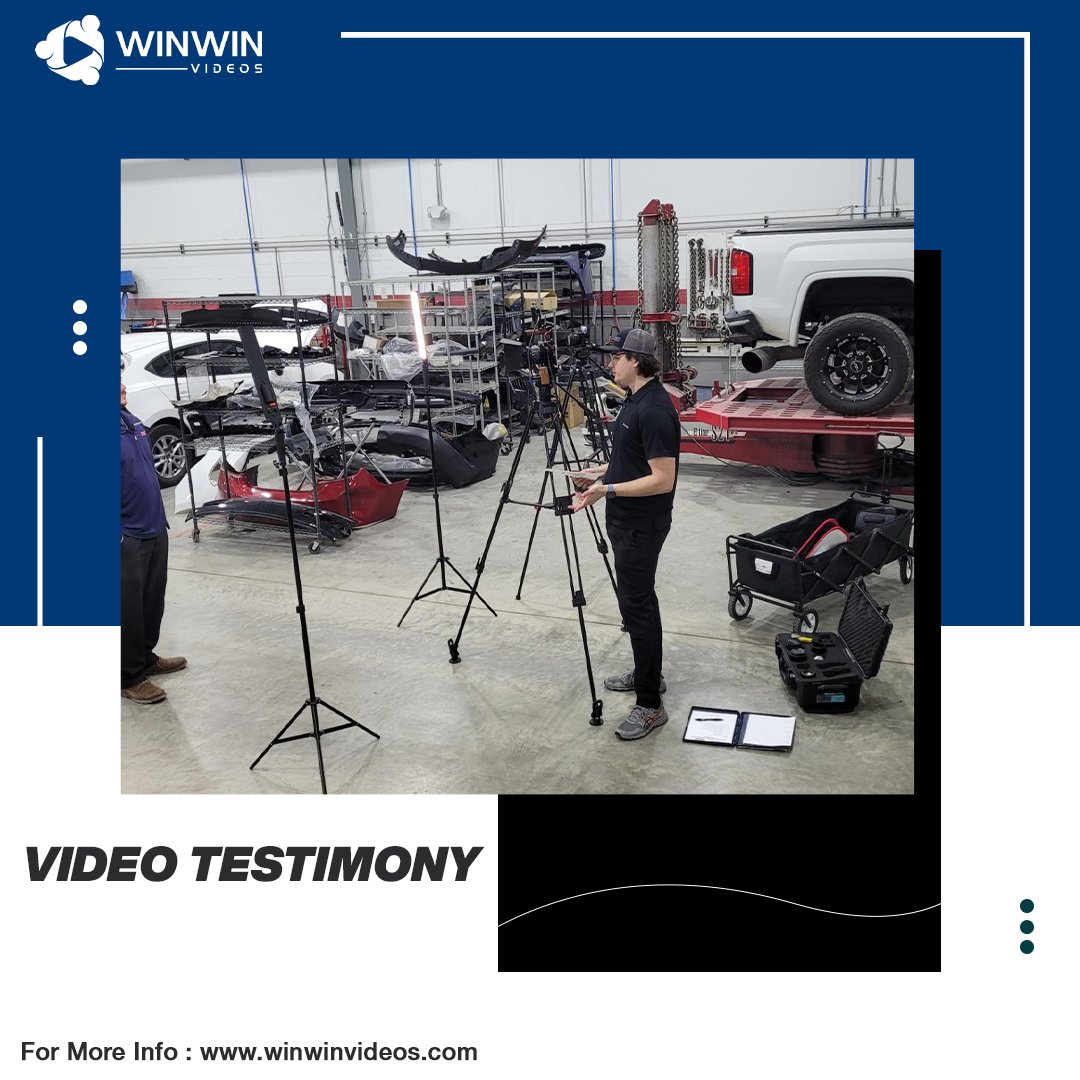 WinWinVideos's tweet image. In 60 days, unlock the power of video testimony! #WinWinVideos delivers authentic, credibility-boosting #testimonials from your #customers. When our uniformed #videographers visit your customers, we produce two videos.

bit.ly/3E9nT1w

#videos #expert #experience #succes
