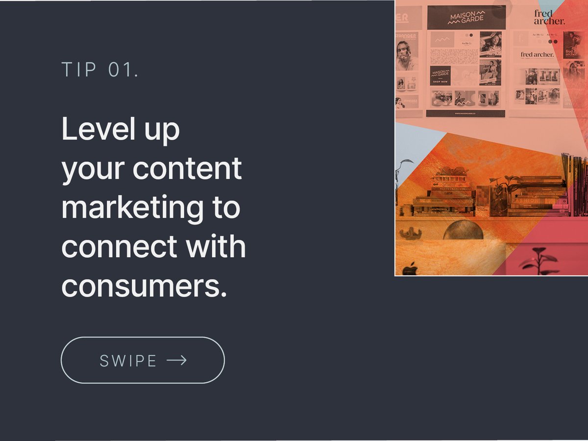 The_New_Garde's tweet photo. 3 Marketing Tips for Q4

1. Level up your content marketing to connect with consumers
2. Test and optimise your website to handle holiday traffic
3. Create a solid foundation for the year to come.

Want to find out more? Get in touch now > https://t.co/1fx3Loqs40 https://t.co/MYFiKfDhag