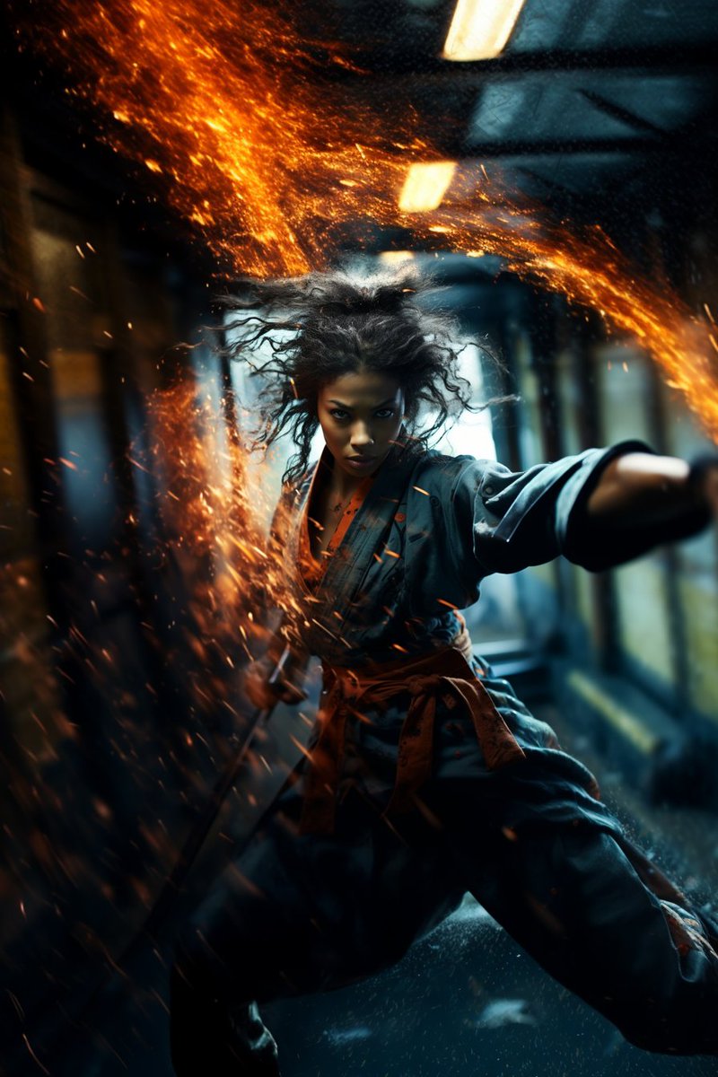 EchoStreamTV's tweet photo. #ai #AIart #midjourney52
#midjourneymagazine #Dreamhub
#martialarts
ALT for Base prompt https://t.co/LeBSsOYdWB