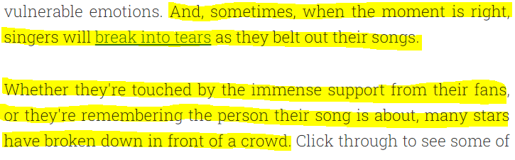 softgaygirl's tweet photo. if you're making fun of someone crying while singing on stage, hope this helps https://t.co/464Uc0skah