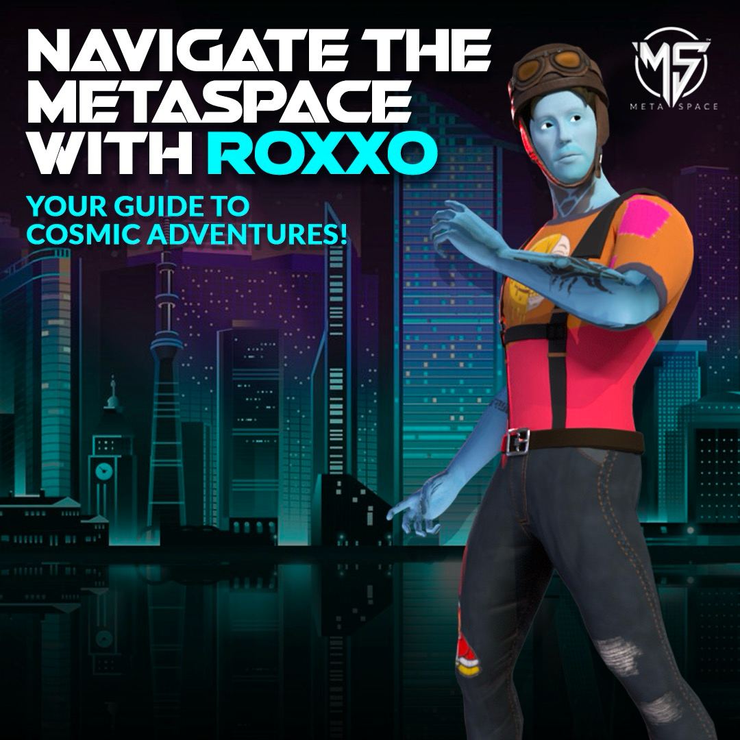 metaspace_verse's tweet photo. 👋Meet Roxxo, the man with a plan in the #Metaspace! 💼🌌 

Some say he's sketchy, others call him a tycoon, but one thing's for sure - he knows Metaspace like no one else. 

Proceed cautiously, or his 'business' might cost you more than you think! 🚀🌟 

#Web3 #GameFi #P2E https://t.co/yD2igaTupf