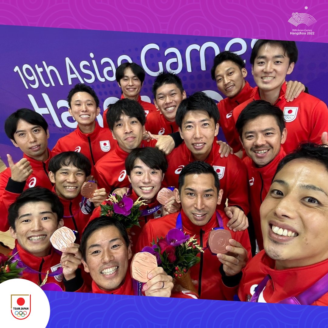 TeamJapan's tweet photo. NICE SHOT #杭州アジア大会📸ˎˊ˗

#セパタクロー 男子 Quadrant 準決勝より

強豪ミャンマーに敗れたものの
大健闘の末、銅メダルを獲得🥉

アジア大会の視聴はTBS📺
@TBS_TV_S1

#HangzhouAsianGames
#TEAMJAPAN #がんばれニッポン https://t.co/MGhRDl6lME