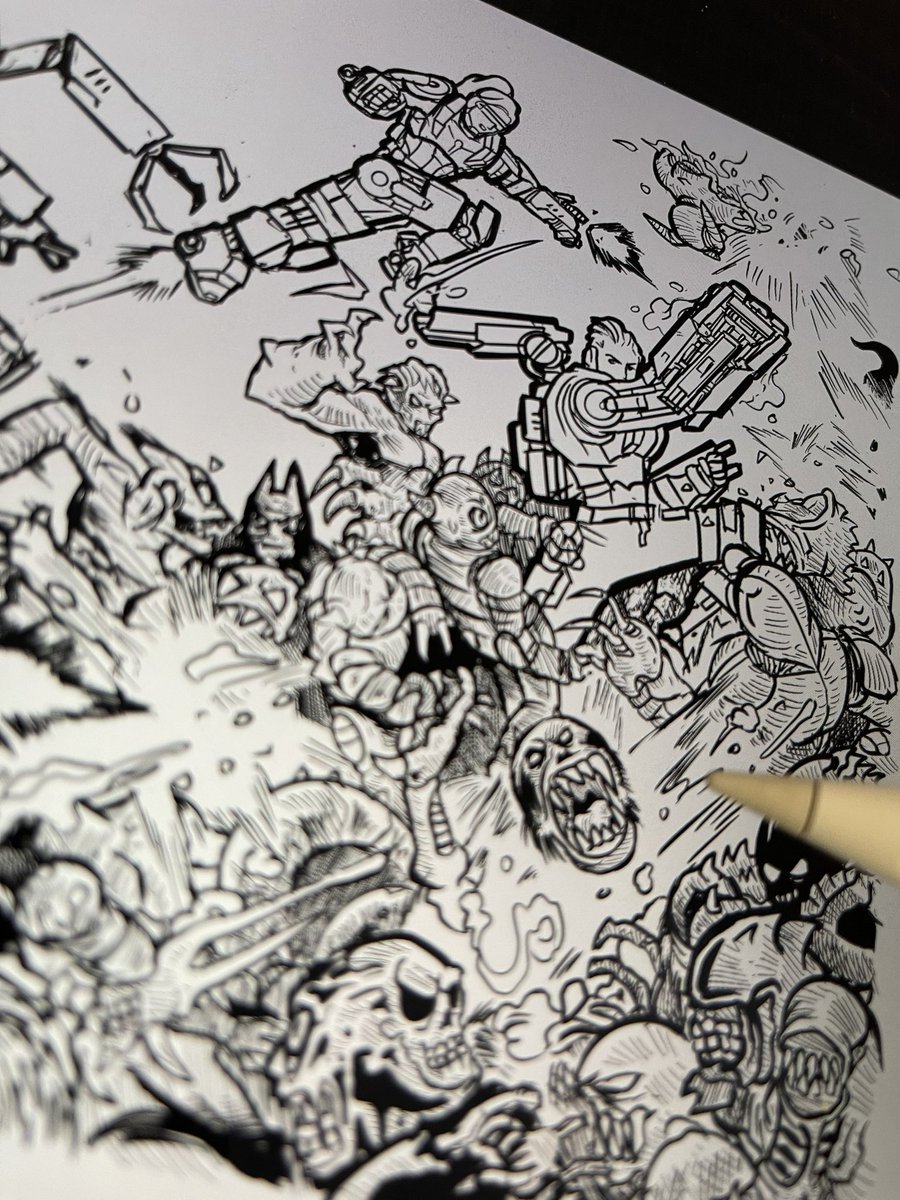 prasajadi's tweet photo. Im in the middle of making comic and  nft project idk when these both will be finish and also poor lifes… because they taking so much time. 😅 https://t.co/nT6eXGWqmq