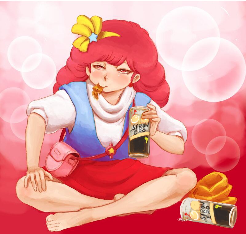 「Love Love ミンキーモモ お願い聞いて『やなこった』 」|おてんば丼のイラスト