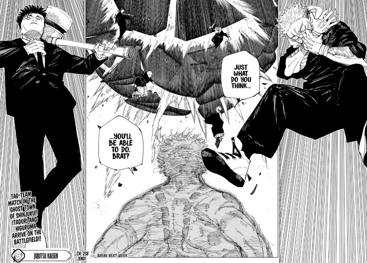 AlchemistSD's tweet image. This has to be one of the best pages of the manga