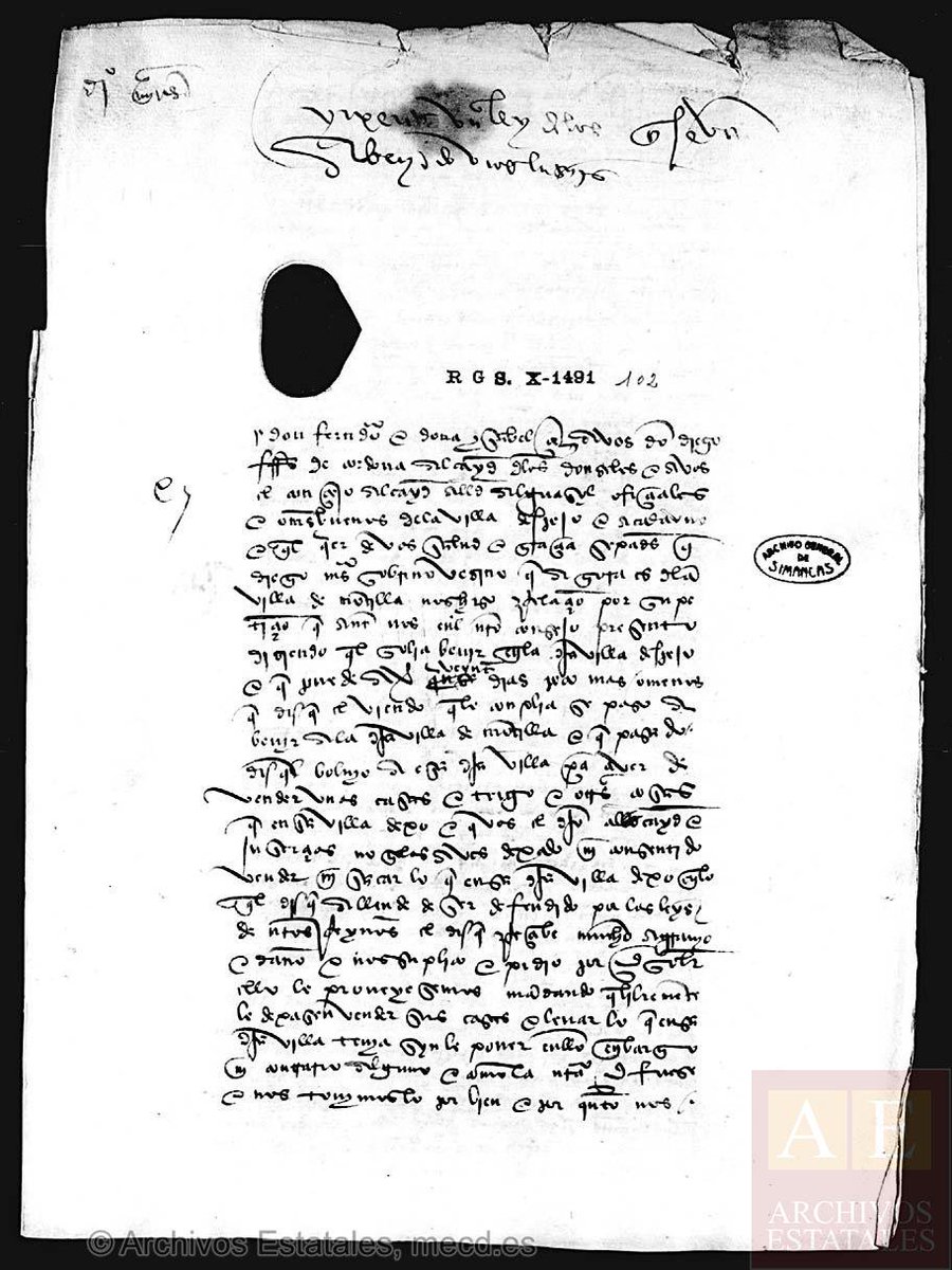 BurriezaMateos's tweet photo. #TalDíaComoHoy de 1491 se registra y regula la normativa sobre el cambio de domicilio o "de los que se van a vevir a otros lugares". Archivo de #Simancas #padrones #fiscalidad https://t.co/Ozfsj3v4l3