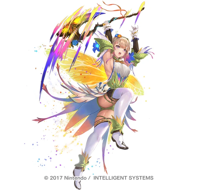 ファイアーエムブレムヒーローズにて「新愛の夢 ピアニー」のイラスト、デザインを担当しました。4部のキャラクターを再び描かせてもらえて光栄です#FEヒーローズ #FEHeroes 