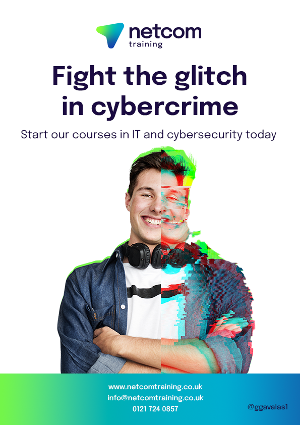 Create a poster to promote <a href="/Netcom_Training/">Netcom Training</a>  cyber and IT courses in Peterborough &amp; Cambridge <a href="/OneMinuteBriefs/">One Minute Briefs ⏱️</a> 
#1MinuteWithNetcom
