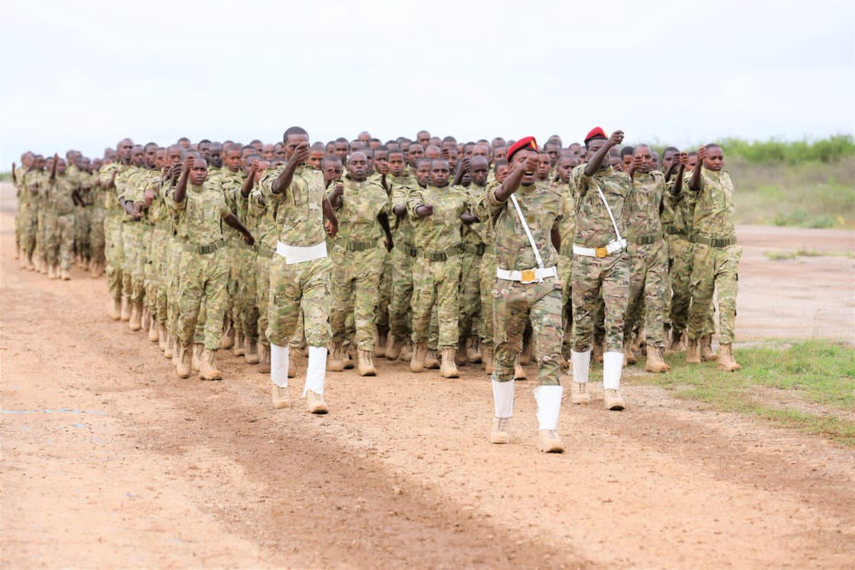 Today I had presided over the graduation ceremony of SWS Darwish forces training in Baidoa. Highly trained, ready to deploy and fight the enemy. Thanks to Ethopia Amisom for the support