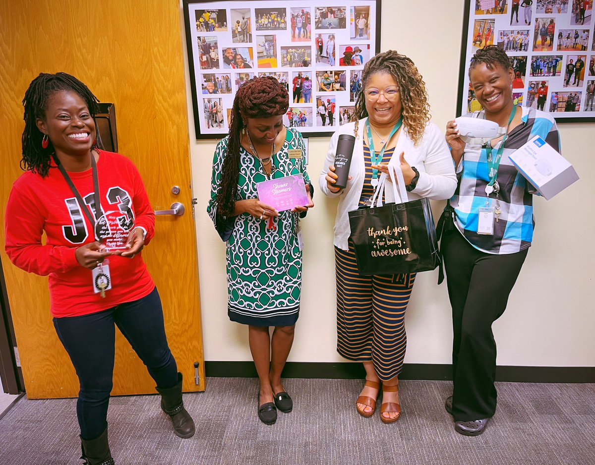 Appreciation Post 💐 

Thank You <a href="/AdonicaLopez/">Adonica Lopez</a> @ReaderLOT <a href="/TysonCST_CES/">J. Tyson</a> <a href="/DeShuntaAdams/">MsAdams</a> for embracing the challenge of growing scholars and doing it with a smile. One day isn’t enough 2 give you your flowers, so believe me when I say that I appreciate you daily. #KeepMakingPlays🫶🏾