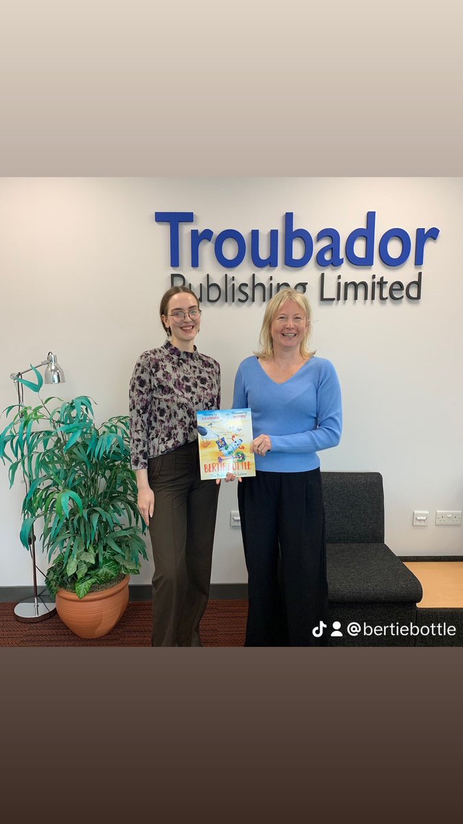 Lovely to meet Beth from Troubador Publishing this morning. We are so excited as our book has been printed and we are ready to launch and highlight the problem with litter. We can all make a difference! Available to pre-order online. troubador.co.uk/bookshop/searc…
