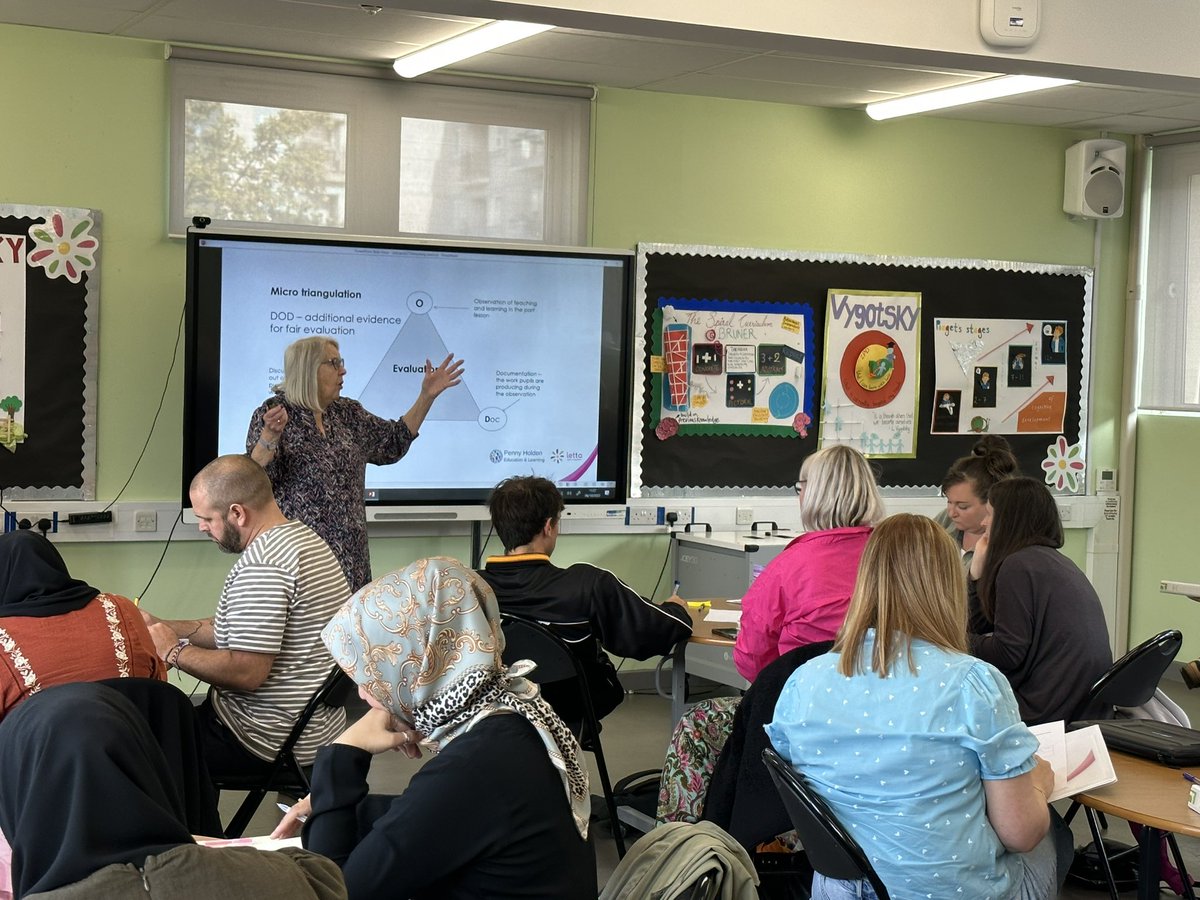 LETTA_Training's tweet image. Our mentors are honing their observation skills and applying instructional coaching techniques with Penny Holden. This builds upon the valuable session our trainees had with her yesterday, ensuring a cohesive and supportive learning experience. #MentorDevelopment #CoachingSkills