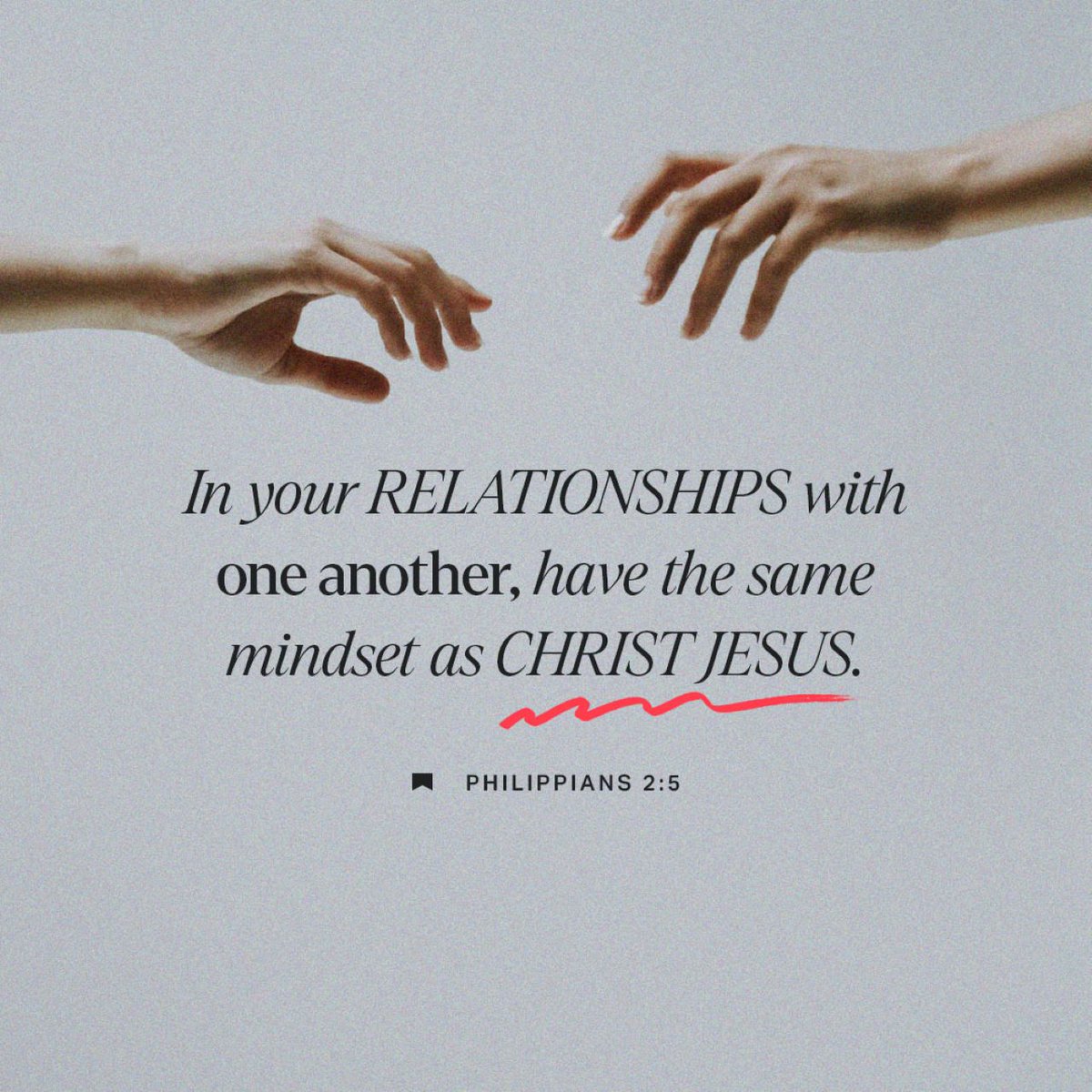 YouVersion's tweet image. Philippians 2:5