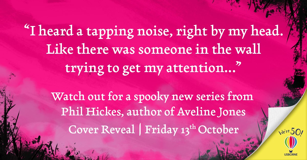 "I heard a tapping noise, right by my head. Like there was something in the wall trying to get my attention..."

Torches at the ready! 🔦 Watch out for a spooky new series from <a href="/Hickesy/">Phil Hickes Author</a> - author of the Aveline Jones series!

Cover Reveal | Friday 13th October 👻