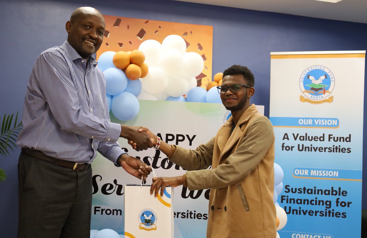 UFKenya's tweet image. It was a pleasure having the winners at our office today. Our CEO, Geoffrey Monari, presented the gift hampers to the winners. 
Happy Customer Service Week to you all, and thank you to all those who participated! #CSWeek2023 #DrivingCXAgility