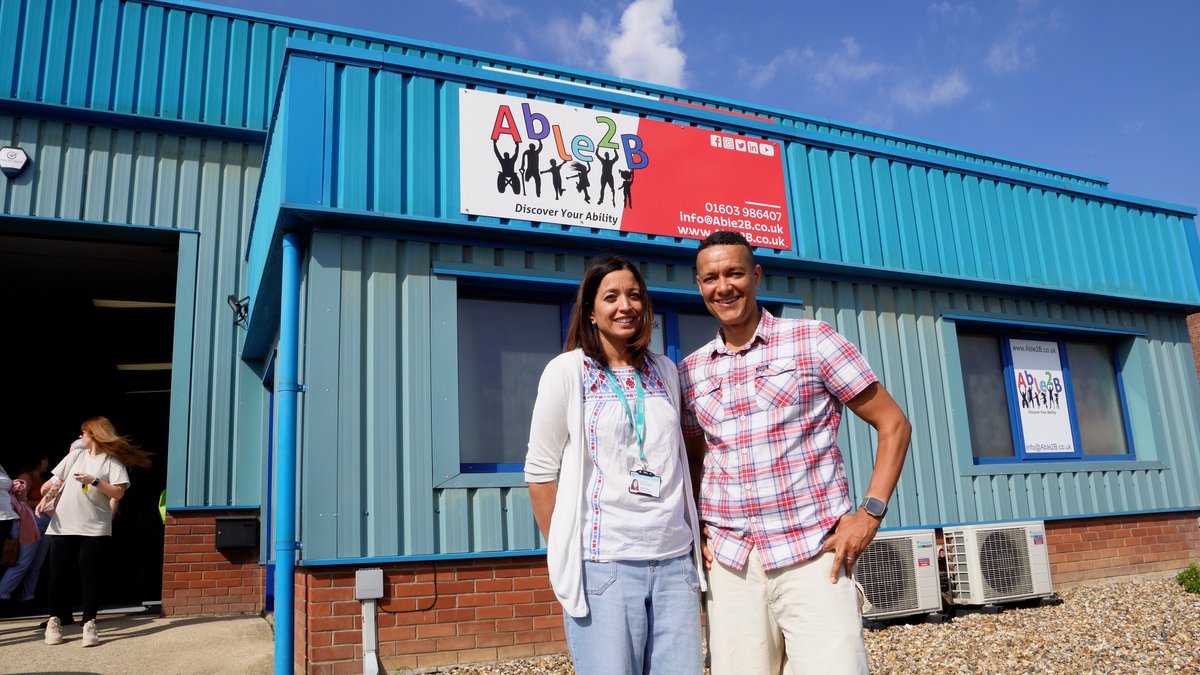labourlewis's tweet photo. I am glad to have visited @able2bnorwich with councillor Gurpreet Padda.

Founded by Rachael Hutchinson and Jon Thaxton, Able2B combines medical and physical expertise to improve function for anyone with a disability.

A brilliant initiative. It was a pleasure to visit. https://t.co/9hwMT5RVYF