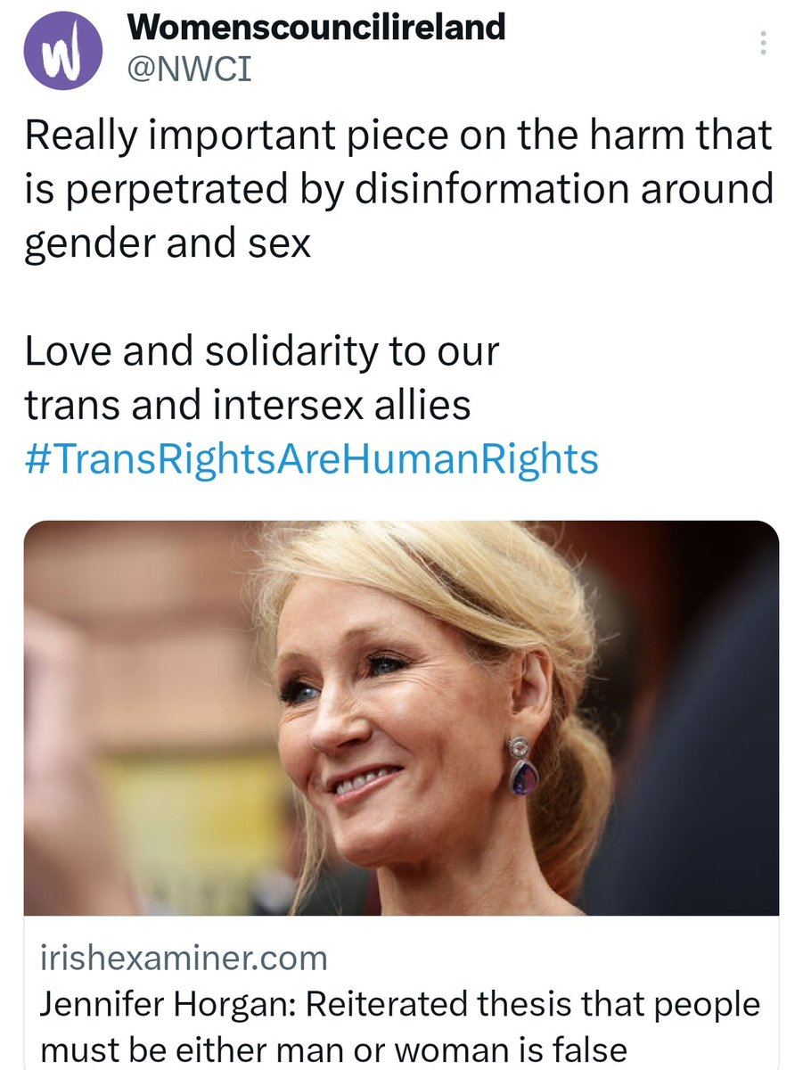 SenatorKeogan's tweet photo. The @NWCI must be defunded. Never in the history of this state has a group done so much damage to 'women' whom they purport to represent. They're a bloody disgrace. #defund #WomensRightsAreHumanRights https://t.co/D65OcV4MND
