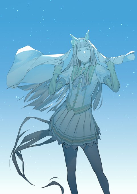いつもと違う感じの塗りで #ウマ娘 #サイレンススズカ