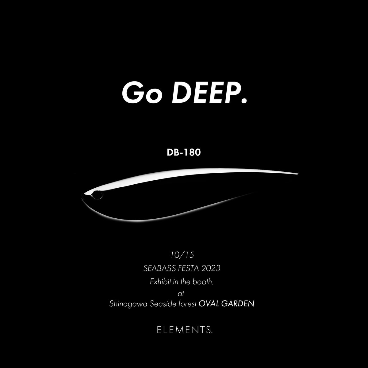 elmnts_jp's tweet photo. SEA BASS FESTA 2023にて公開予定。
シーバスゲームに旋風を巻き起こす。
#DB180
#Newproduct
#BIGBAIT https://t.co/33PhRT8x3l