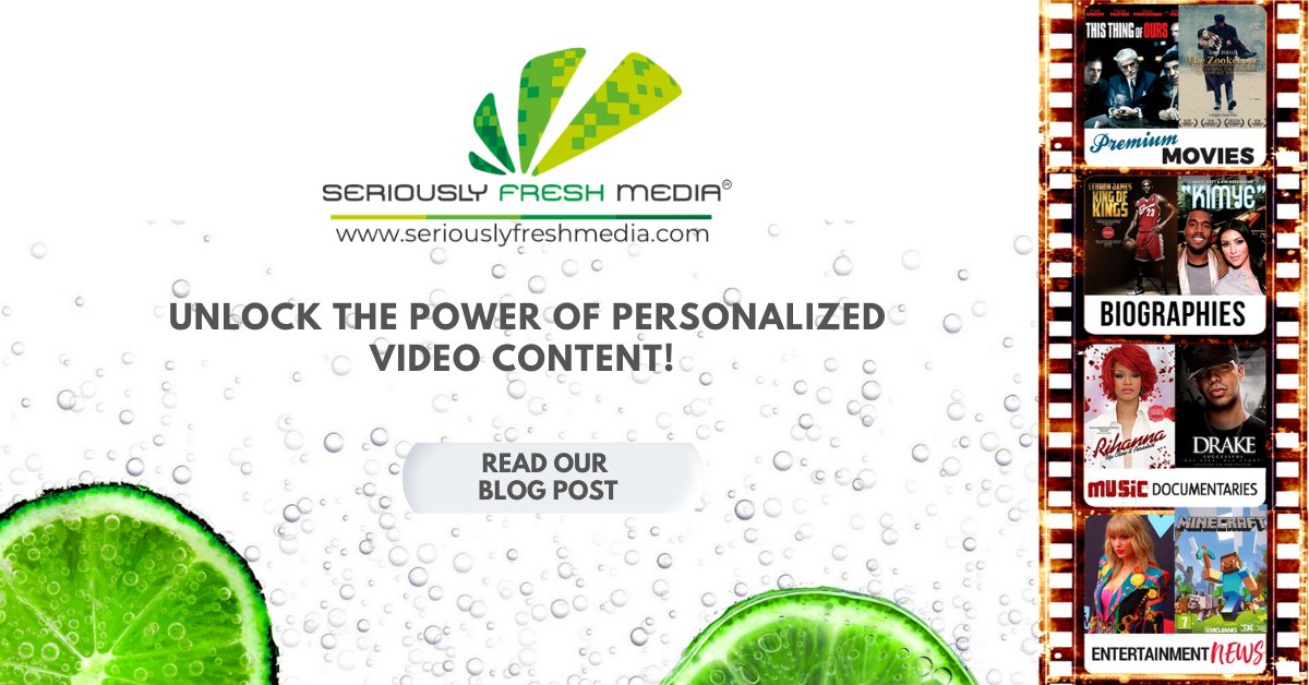 seriously_fresh's tweet photo. Are you looking to enhance viewer engagement and increase your revenue through personalized video content?  

Discover the power of geo-targeted and platform-tailored content in our latest blog post! Read more: https://t.co/ujNy5TozgP 

#VideoContent #OTT https://t.co/byCNnTIUB5