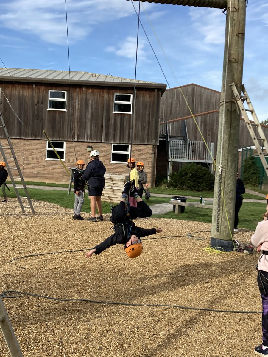 Windy morning, all are being super brave! Well done Year 4🧗‍♀️