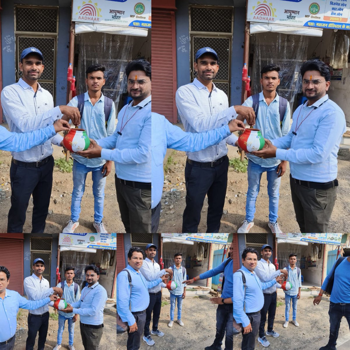 मेरा माटी मेरा देश में आज सीएससी VLEs और बैतूल टीम द्वारा घर घर जाकर माटी एकत्रित की गई 
जय हिंद जय भारत
#azadikaamritmahutsav #amritKalashyatra #cscspv