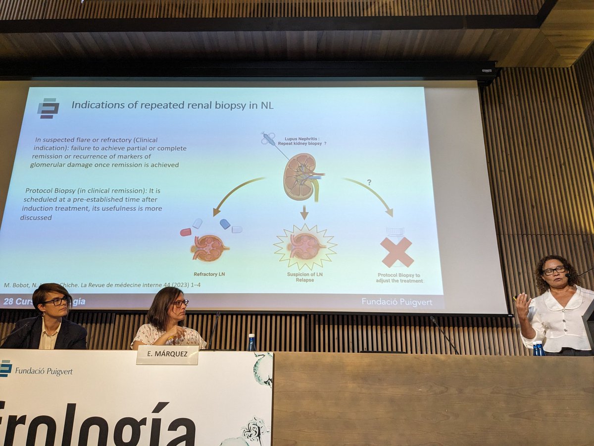 Indicaciones principales para rebiopsiar:
@dramontsediaz 
#28NefroPuigvert