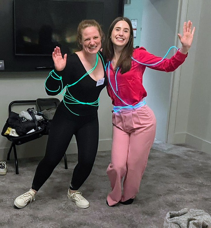 Dr. Steph Fowler (@slfwlr) on Twitter photo Prize for nerdiest/cutest supervisor&student costume at this year's #ukdri Connectome?? We stayed tethered the whole night 😍 Grateful for such an incredible 1st PhD student <a href="/SumiBez/">Dr. Sumi Bez</a> Hint: we are NOT a young:old parabiosis 😂 Prize for nerdiest/cutest supervisor&student costume at this year's #ukdri Connectome?? We stayed tethered the whole night 😍 Grateful for such an incredible 1st PhD student <a href="/SumiBez/">Dr. Sumi Bez</a> Hint: we are NOT a young:old parabiosis 😂