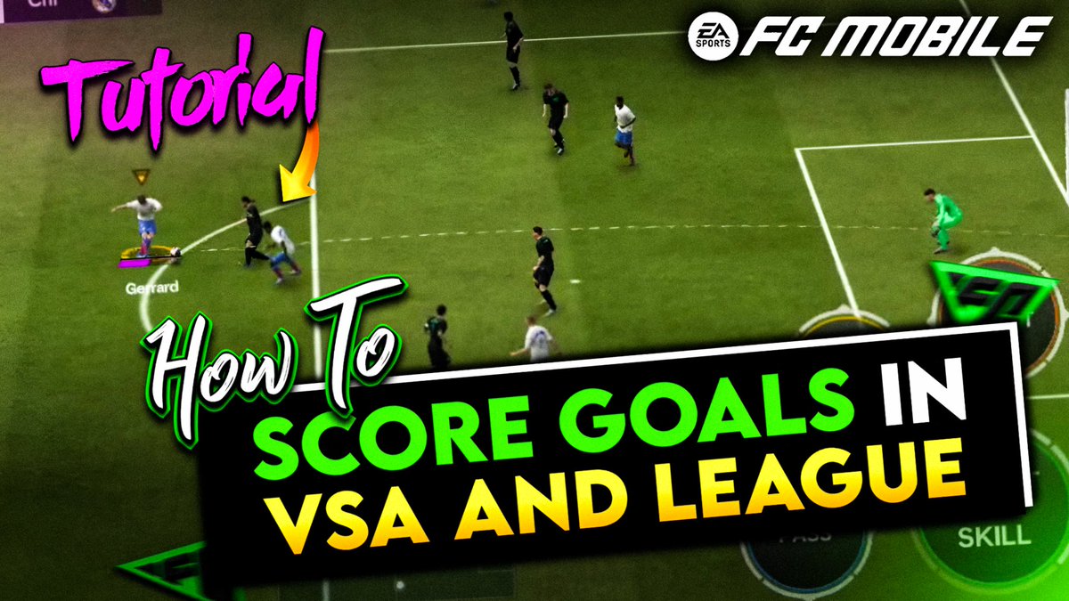 saumya_H2H's tweet photo. HOW TO SCORE GOALS EASILY IN VSA &amp; LvL | FULL TUTORIAL | VSA GUIDE IN FC MOBILE 
#FCMobile
Check It Out Here 👇
https://t.co/FDhy0X1BFx

RT APPRECIATE 🔄❤ https://t.co/aA5TxIiff1