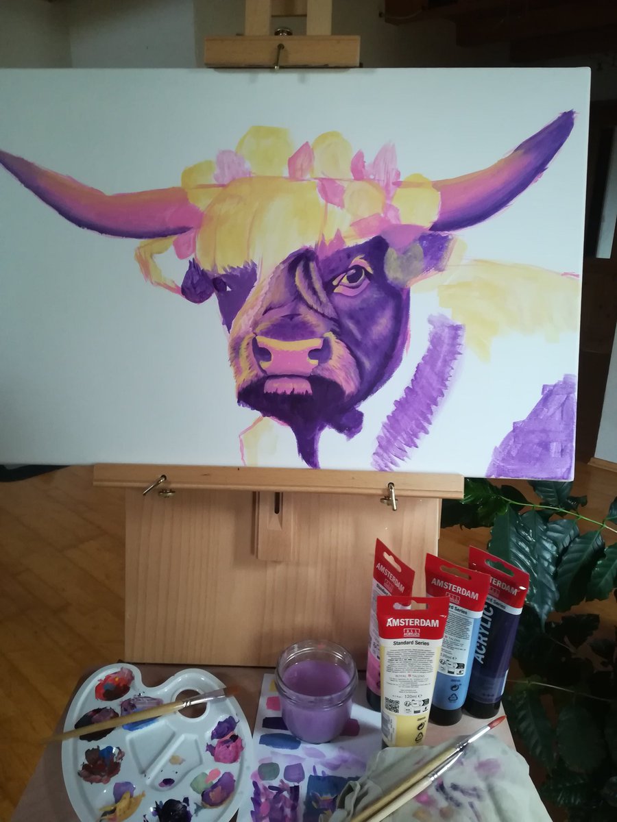 Work in progress #acrylicpainting #art