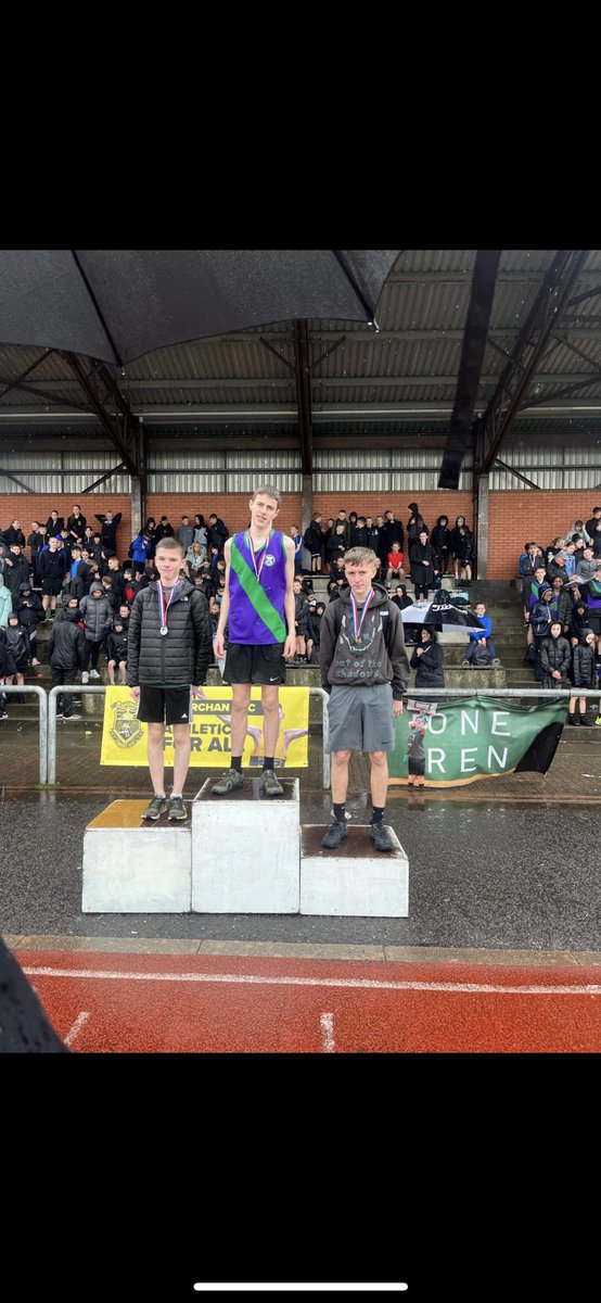 StAndrewsAcadPE's tweet photo. Congratulations to all pupils who took part in the Renfrewshire Road Race. Although it was a very wet and windy day, the pupils did not let the weather stop them from giving their best efforts. Congratulations to AJ Campbell who won 1st place in the S3 boys’ race!@St_Andrews_Acad https://t.co/AgN9xAPUAZ
