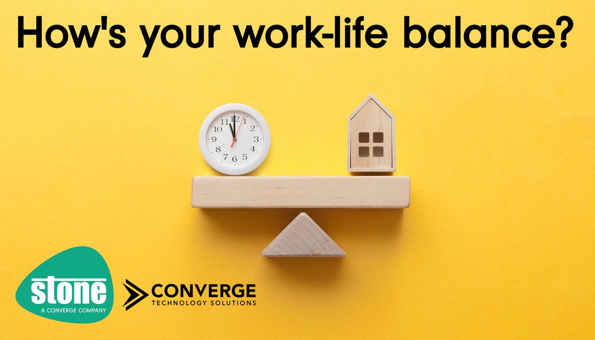 ConvergeTechUK's tweet image. National #WorkLifeWeek sparks conversations about #worklifebalance - because without that it’s a recipe for burnout. We proudly offer flexible working and mental health ambassadors to support staff and urge employers to follow @workingfamuk for practical advice. #wellbeing