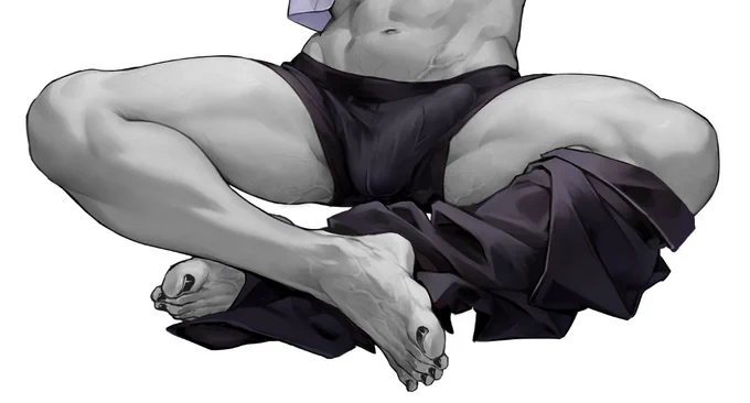 ぽりぽり血管を描いている… 