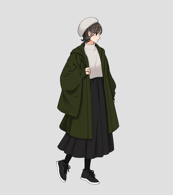 和+パーカー