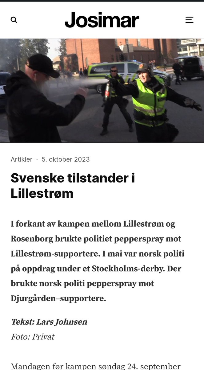HoHenr's tweet photo. @politietost 
Her er det bevist. Dere sprayer altså ned @LillestromSK sin @SLO_Lillestrom supporterkoordinator. Dette må få følger!
@nff_info https://t.co/F4AtwjWsaK