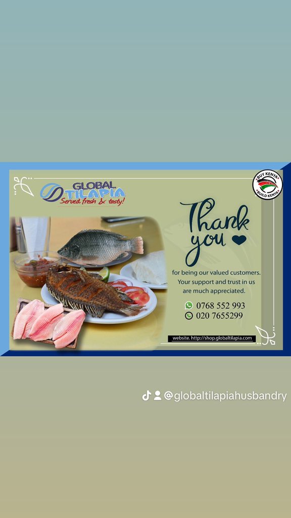 GlobalTilapia's tweet photo. 🐟 Join us this Friday for our delectable Fish Friday special! 🍽️ Dive into a sea of flavors with our freshest catch and kickstart your weekend with a delicious meal. Don't miss out! #FishFridayFrenzy 🎣🍴 #foodie# customerservices#esteemedcustomers https://t.co/aynmzgKQYg