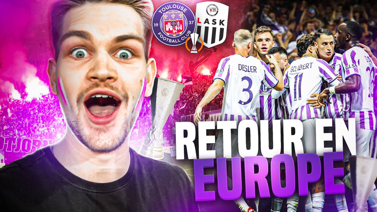 Maankso's tweet photo. 🎥 NOUVELLE VIDÉO !
LE TFC DE RETOUR EN EUROPE ! (Vlog Toulouse 1-0 LASK 2023)
(Un petit RT 🔁 / Fav ❤️ est apprécié)
#TFCLASK
➡️ https://t.co/5XaNyAPGzp… ⬅️ https://t.co/CX6W208hpt
