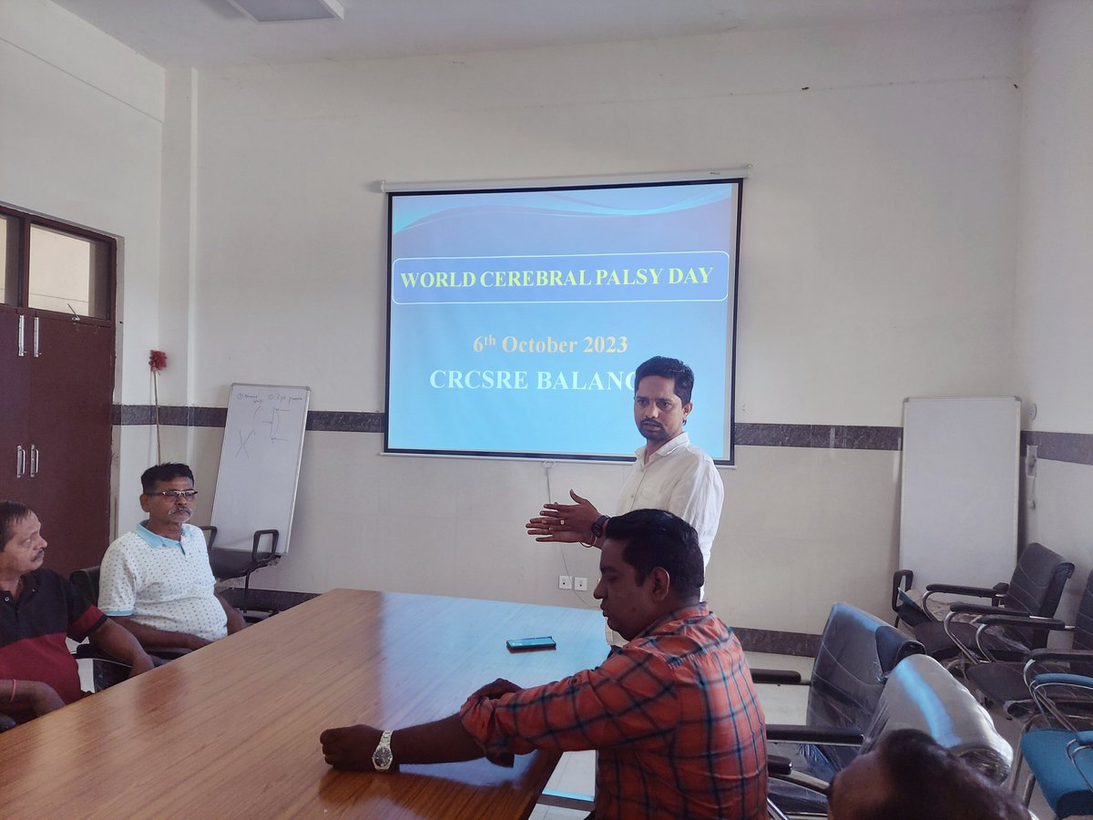 'Together Stronger' which mainly emphasizes the value of harmony, cooperation, and companionship within the cerebral palsy community and beyond. Celebrating World Cerebral Palsy Day today at our office premise. #cerebralpalsyawareness #cpwarrior