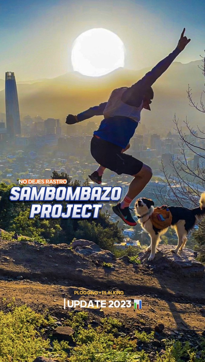 golomalo's tweet image. Ploggeando amaneceres
📊#Sambombazoproject 2023 update 
📈 15.120 Iitros recogidos 
🐕‍🦺🏃🏻‍♂️🧤 1739,8km #plogging
📕7972 Botellas 
📗3538 Latas
📘1633 Paquetes snacks
📙210 Mascarillas
#nodejesrastro sólo tus huellas 🚯
#chilecircularsinbasura ♻️