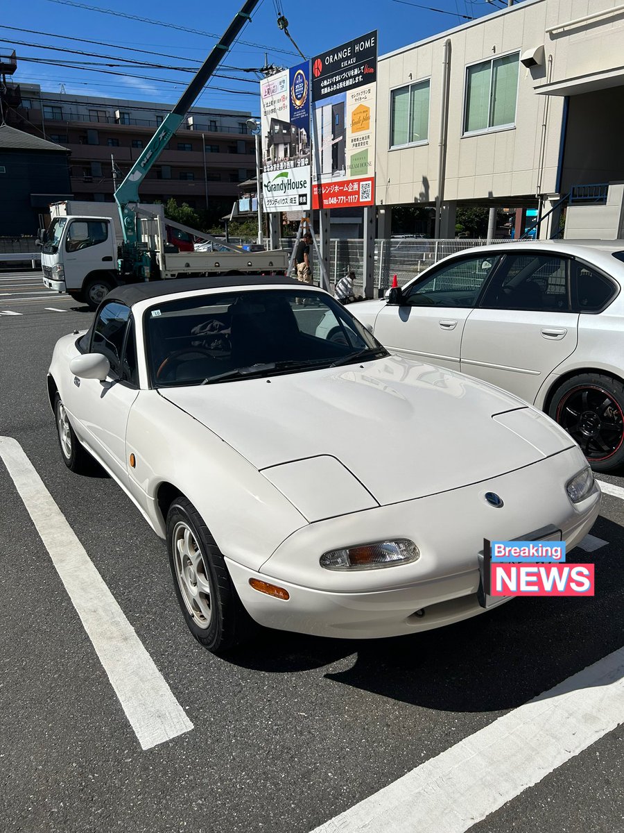 yuvlll_'s tweet photo. NAロードスター納車されました^_^🎶
これから少しずつ自分好みにいじりたいなあ❗️ https://t.co/LJFrcsm6Q5