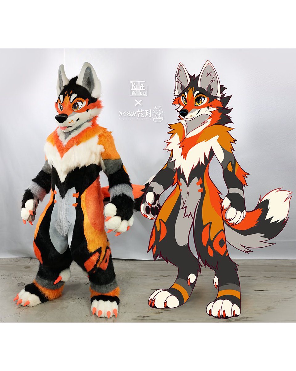 kigurumikagetsu's tweet image. A new commission has been completed!
This is Fursuit, a collaboration with
@KitaKettu

Thank you for this time  @stormwuff_

#kigurumikagetsu #きぐるみ花月