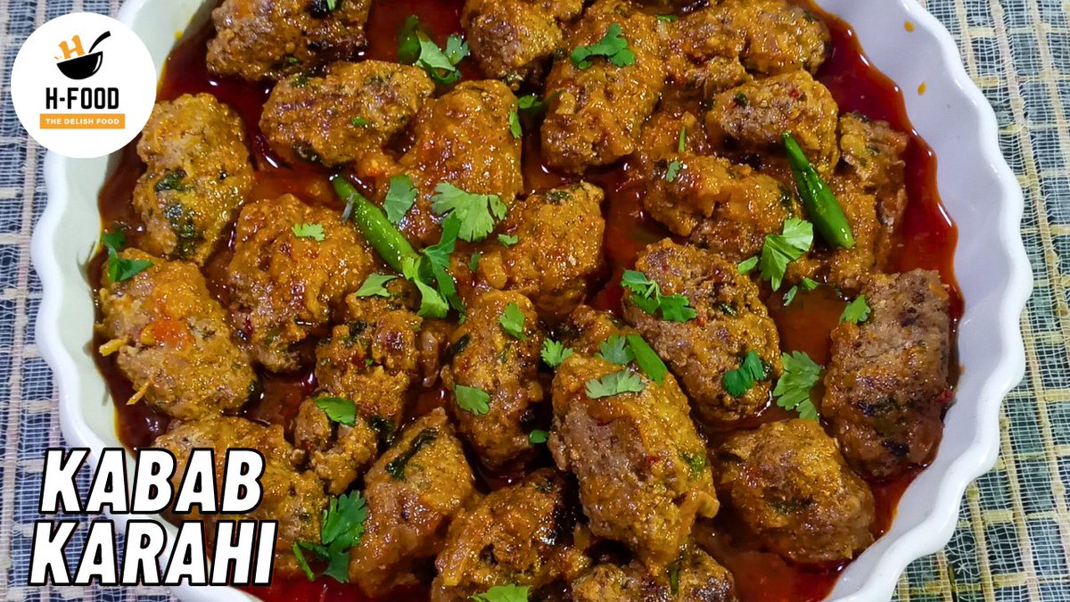 Kabab Karahi Recipe By H FOOD | Muthi Kabab Curry | Kabab Karahi Recipe Quick And Easy Recipe youtu.be/36Hs3DOMe-w?si…
#hfood #easy #easyandquickrecipe #hfood #quickrecipes #yummyrecipe #kababrecipe #kabab #kababs #curry #curryrecipe #kababkarahi #karahi #karahirecipeinurdu