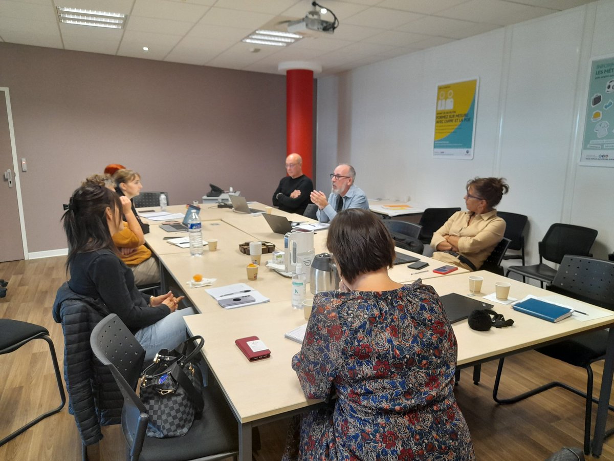 L'insertion économique au coeur des échanges avec les structures du Beaujolais avec le soutien de la DDETS. De belles actions en perspective !@germinal_fr <a href="/handilyonrhone/">HandiLyonRhône</a> <a href="/ACTEM/">ACTEM</a> <a href="/ISAINTERIM/">ISA INTERIM</a> @GallCecile <a href="/J_Sanfilippo/">Joseph SANFILIPPO</a>