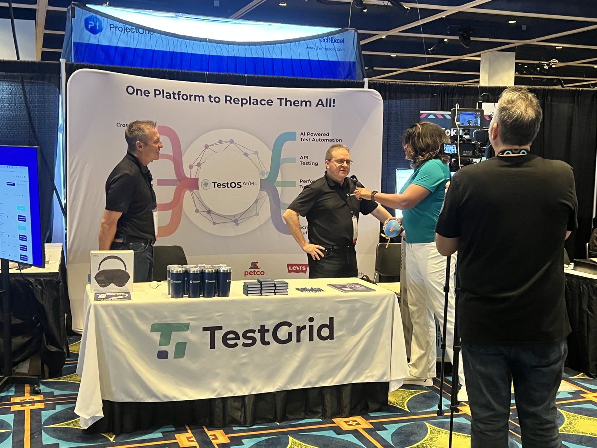 TestGrid tweet media